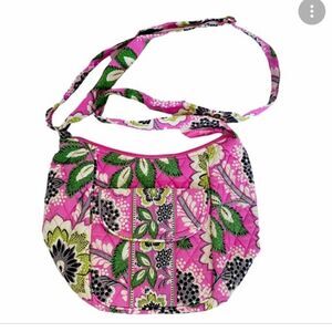 Vera Bradley Lizzie Priscilla Pink Quilted Crossbody Bag